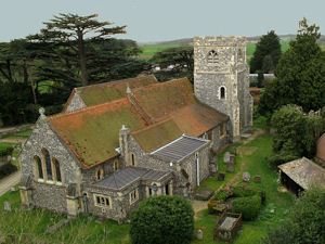 The Church from the sky